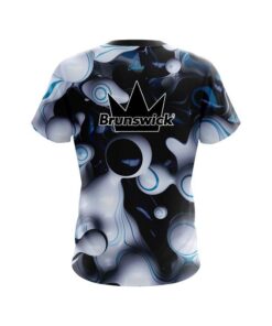 Alternative view of Brunswick Paint Swirl Blob CoolWick Bowling Jersey