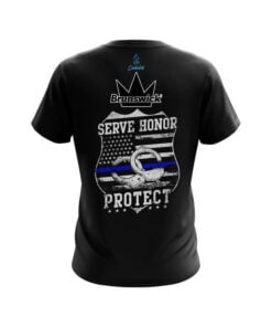 Alternative view of Brunswick Police Protect CoolWick Bowling Jersey