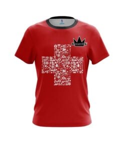 Brunswick Rescue Red Cross CoolWick Bowling Jersey