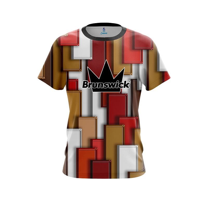 Brunswick Stacker CoolWick Bowling Jersey