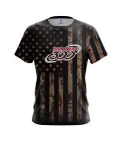 Columbia 300 Desert Camo Flag CoolWick Bowling Jersey