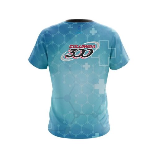 Columbia 300 Medical Molecules CoolWick Bowling Jersey - Image 2