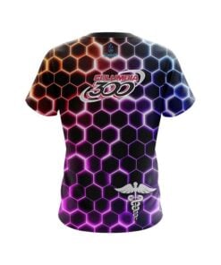 Alternative view of Columbia 300 Medical Snake Hex CoolWick Bowling Jerse
