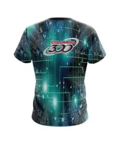 Alternative view of Columbia 300 Motherboard Aqua CoolWick Bowling Jersey