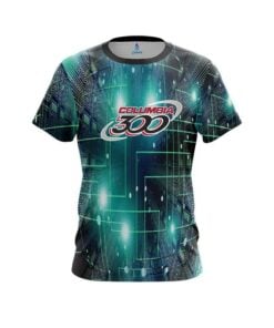 Columbia 300 Motherboard Aqua CoolWick Bowling Jersey