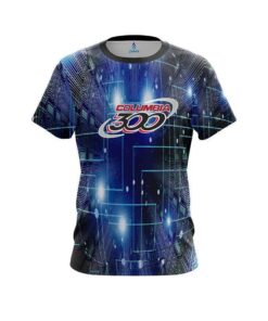 Columbia 300 Motherboard Blue CoolWick Bowling Jersey