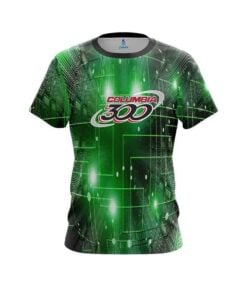 Columbia 300 Motherboard Lime CoolWick Bowling Jersey