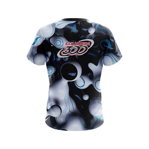 Columbia 300 Paint Swirl Blob CoolWick Bowling Jersey - Image 2