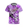 Columbia 300 Purple And White Liquid Canvas CoolWick Bowling Jersey