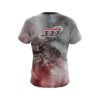 Columbia 300 Red And Grey Canvas CoolWick Bowling Jersey - Image 2