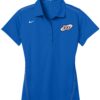 Columbia 300 Sapphire Blue Nike Ladies Coolwick Embroidery Dri-Fit Sport Swoosh Pique Polo
