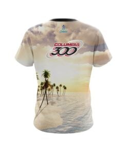 Alternative view of Columbia 300 Summer Island CoolWick Bowling Jersey