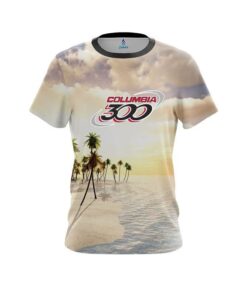 Columbia 300 Summer Island CoolWick Bowling Jersey