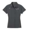 Columbia 300 Flint Grey Nike Ladies Coolwick Embroidery Dri-Fit Sport Swoosh Pique Polo