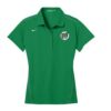 DV8 Lucky Green Nike Ladies Coolwick Embroidery  Dri-Fit Sport Swoosh Pique Polo