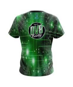 Alternative view of DV8 Motherboard Lime CoolWick Bowling Jersey
