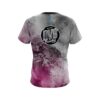 DV8 Pink And Grey Canvas CoolWick Bowling Jersey - Image 2