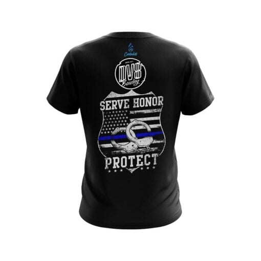 DV8 Police Protect CoolWick Bowling Jersey - Image 2