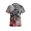 DV8 Red And Grey Canvas CoolWick Bowling Jersey