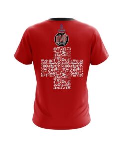 Alternative view of DV8 Rescue Red Cross CoolWick Bowling Jersey