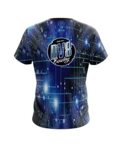 Alternative view of DV8 Motherboard Blue CoolWick Bowling Jersey