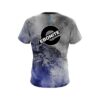 Ebonite Blue And Grey Canvas CoolWick Bowling Jersey - Image 2