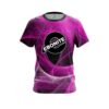 Ebonite Energy Swirls Pink CoolWick Bowling Jersey