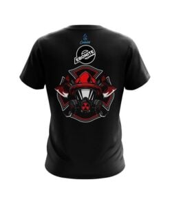 Alternative view of Ebonite Firefighter Gas Mask CoolWick Bowling Jersey