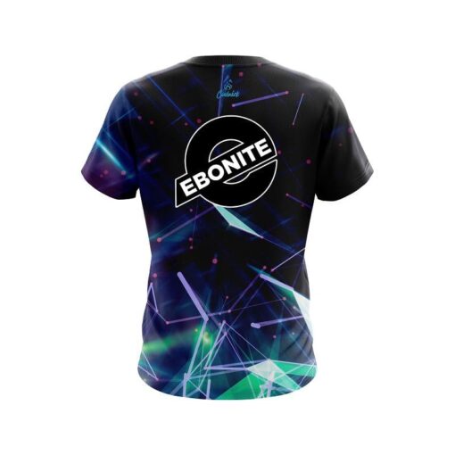 Ebonite Gleaming Shapes CoolWick Bowling Jersey - Image 2