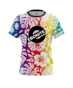 Ebonite Hawaiian Tropical Leafs CoolWick Bowling Jersey