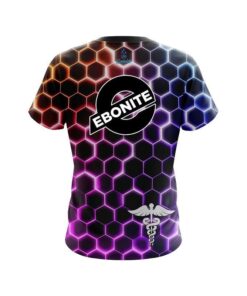 Alternative view of Ebonite Medical Snake Hex CoolWick Bowling Jersey
