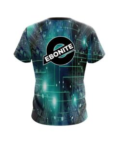 Alternative view of Ebonite Motherboard Aqua CoolWick Bowling Jersey