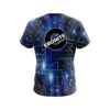 Ebonite Motherboard Blue CoolWick Bowling Jersey - Image 2