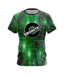 Ebonite Motherboard Lime CoolWick Bowling Jersey