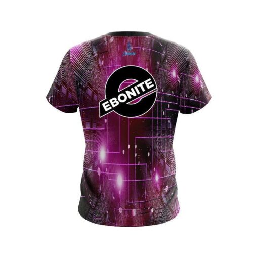 Ebonite Motherboard Pink CoolWick Bowling Jersey - Image 2