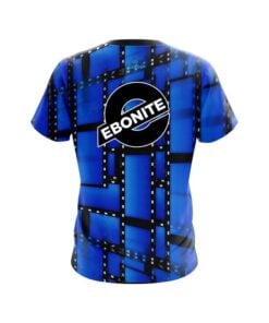 Alternative view of Ebonite Movie Reel Blue CoolWick Bowling Jersey