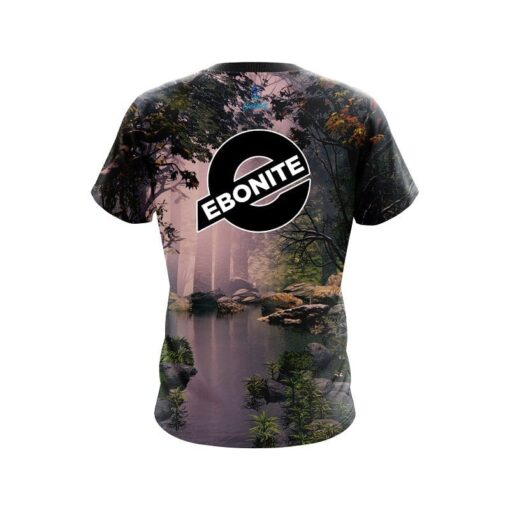 Ebonite Mystical Forest CoolWick Bowling Jersey - Image 2