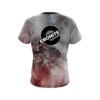 Ebonite Red And Grey Canvas CoolWick Bowling Jersey - Image 2