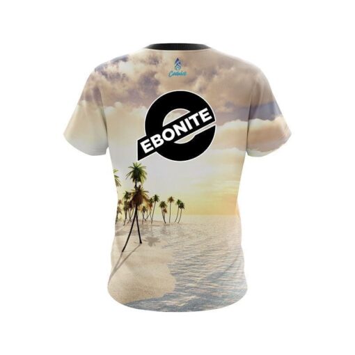 Ebonite Summer Island CoolWick Bowling Jersey - Image 2