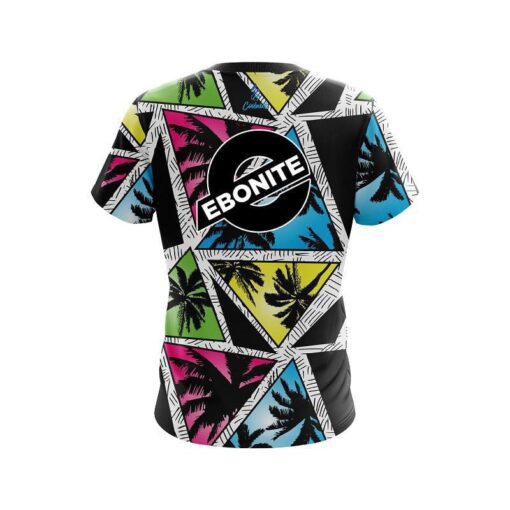 Ebonite Summer Palms CoolWick Bowling Jersey - Image 2