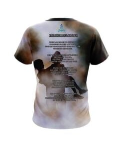 Alternative view of DV8 Firefighters prayer CoolWick Bowling Jersey