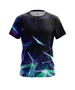 Plain Gleaming Shapes CoolWick Bowling Jersey