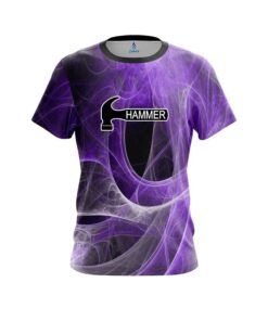 Hammer Energy Swirls Purple CoolWick Bowling Jersey