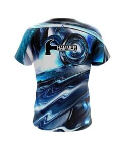 Alternative view of Hammer Futuristic Plasma Waves CoolWick Bowling Jersey