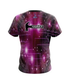 Alternative view of Hammer Motherboard Pink CoolWick Bowling Jersey