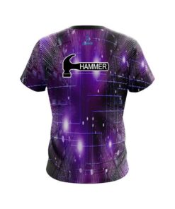 Alternative view of Hammer Motherboard Purple CoolWick Bowling Jersey