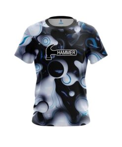 Hammer Paint Swirl Blob CoolWick Bowling Jersey