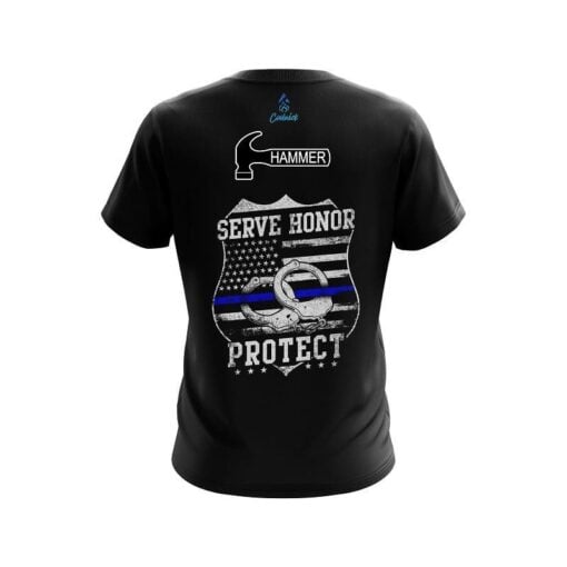 Hammer Police Protect CoolWick Bowling Jersey - Image 2