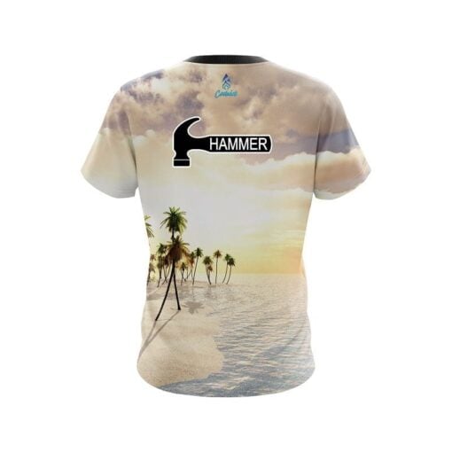Hammer Summer Island CoolWick Bowling Jersey - Image 2