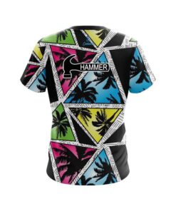 Alternative view of Hammer Summer Palms CoolWick Bowling Jersey